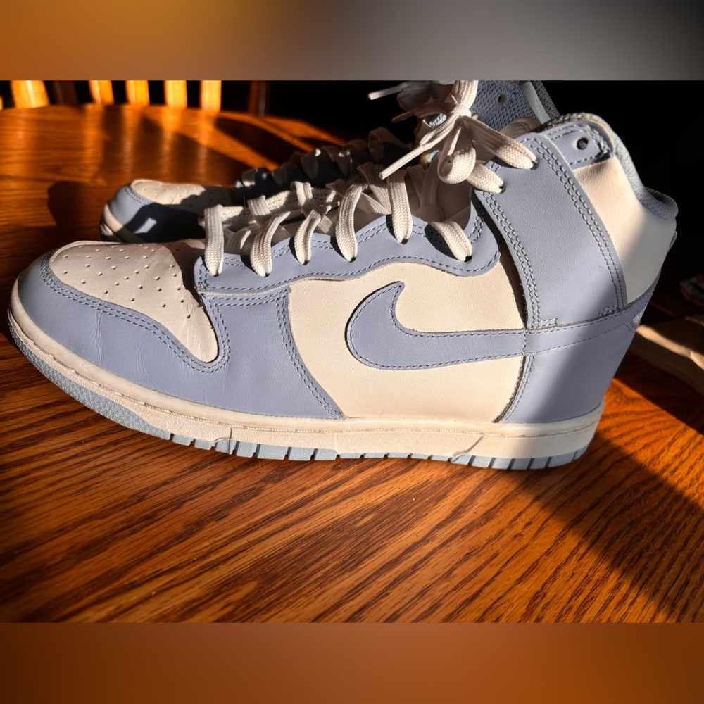 ‘Aluminum’ Nike Hightops